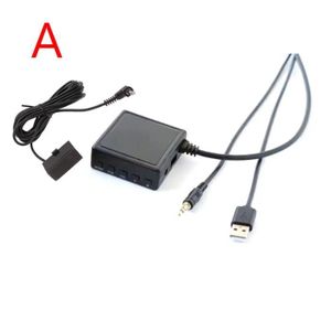 AUTORADIO Autoradio Bluetooth USB AUX Câble Adaptateur pour 