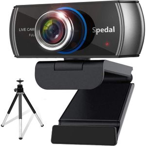 WEBCAM Spedal Webcam avec Micro 1080p Full HD USB Caméra 