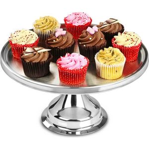 Support A Gateau De Mariage Dewdropy Presentoir A Gateau En Metal Plateau A Dessert Plateau A Gateau Ensemble De 12 Pieces Or Et Blanc Vaisselle Et Arts De La Table Assiettes Et Plats