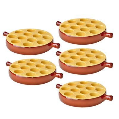 Lot De 6 Pinces à Escargot Inox 15 Cm – Pour Coquilles Et Poêlons