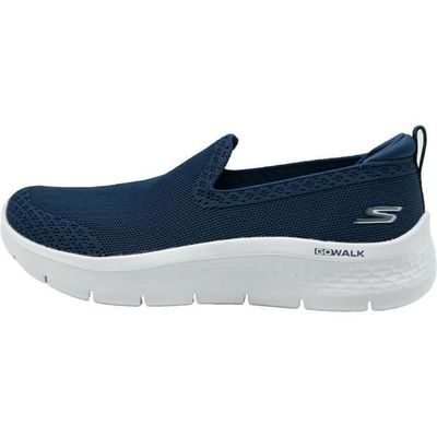 Baskets SKECHERS Go Walk Flex Femme Bleu Lacets Bleu