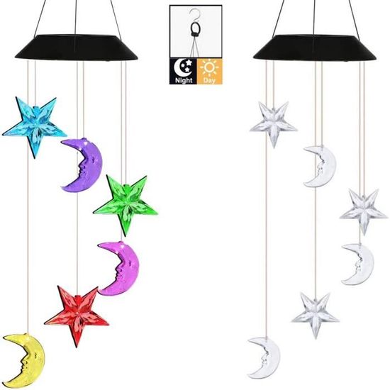 ART-CRAFT Carillon à Vent Bécasseau Avec Hélice à Plumes Avec 3