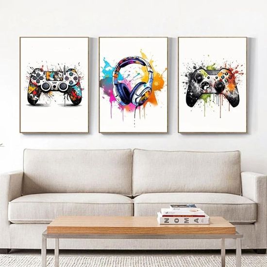 ZAHAABWS Poster Game Destiny 3 - Peinture Décorative Sur Toile