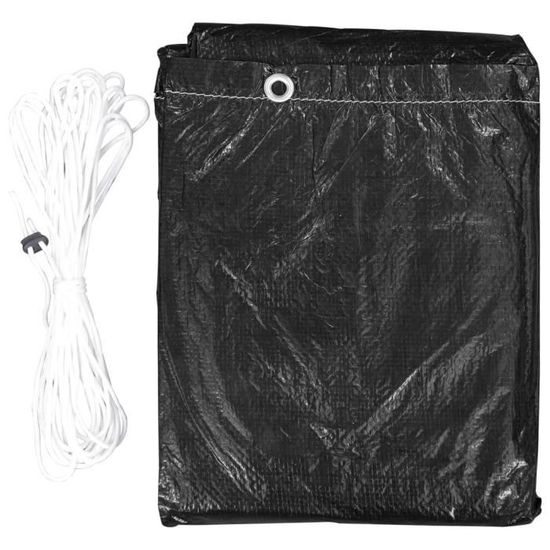 Bâche Imperméable KADVA Sailo 250x250 Cm - Polyester, UPF 50, Idéale Pour Camping - 3
