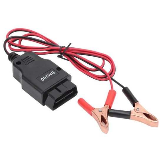 2PCS Câble Batterie Voiture 3AWG 30cm 25mm² Avec Bornes Anneau SC35-10 - Rouge Noir 12V-24V