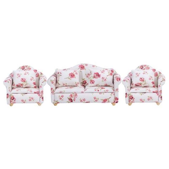 Zhizu-112 Échelle Canapé Chaise Lampe Accessoire de Maison de Poupée LOVOSKI - Jeux
