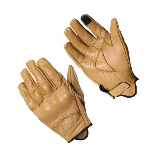 Gants Moto PROANTI Cuir De Vachette - Homme/Femme - Protections Renforcées