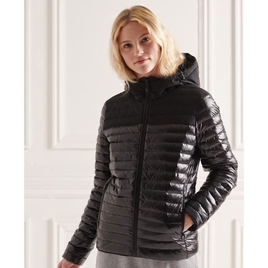 Doudoune femme Superdry Core Studios noir Noir Cdiscount