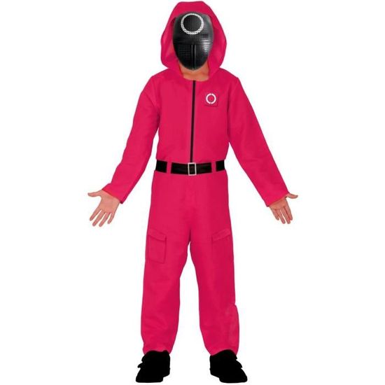 Déguisement Squid Game Garde FIESTAS GUIRCA, S.L. Enfant Noir Cdiscount Jeux Jouets