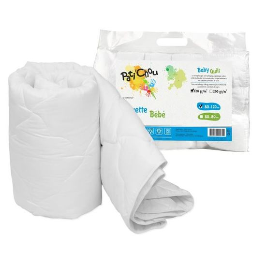 Couette Bebe Legere D Ete 80x1 Cm Pour Pour Lit Ou Berceau Bebe Pati Chou Cdiscount Puericulture Eveil Bebe