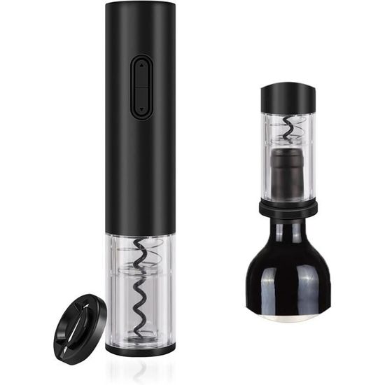 Ouvre-bouteille électrique Rechargeable USB-C - Automatique, Avec Coupe-capsule Et LED, Pour Vin