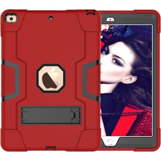 Coque Enfant Pour IPad 9/8/7ème Génération 10.2" - Avec Poignée (anti-choc) - Noir