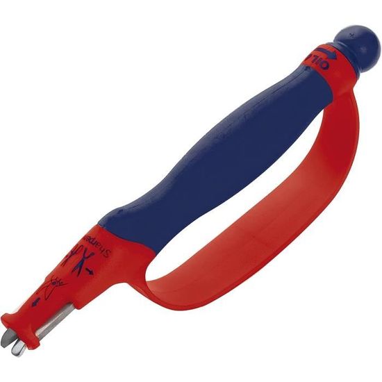 Aiguiseur De Lames Pour Tondeuse à Gazon - Compatible Perceuse - Avec équilibrage - Pour Sécateurs Et Outils De Jardin - 6