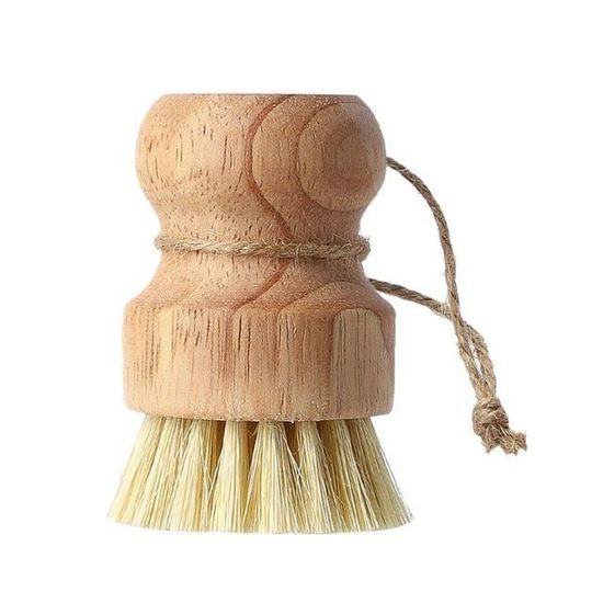 Brosse à Dos En Sisal Et Manche Bois : Le Must Pour Le Gommage Au Naturel !