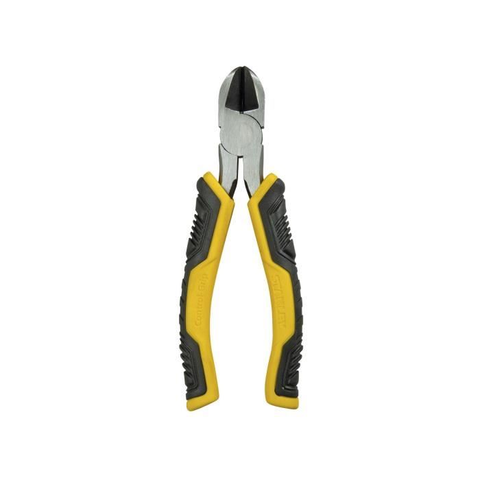 Pince coupante diagonale STANLEY STHT0 74455 180 mm Jaune Acier trempé et bi matière ergonomique