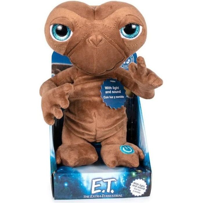 Peluche E.T. The Extra -Terrestrial English sound and lights 2 - - - Ocio Stock