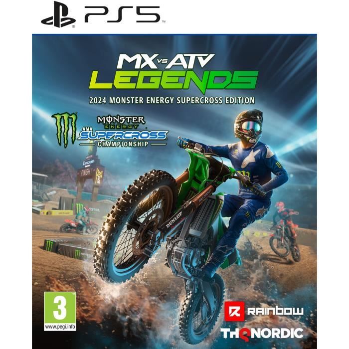 MX vs ATV Legends 2024 Monster Energy Supercross Jeu PS5 - vue 5