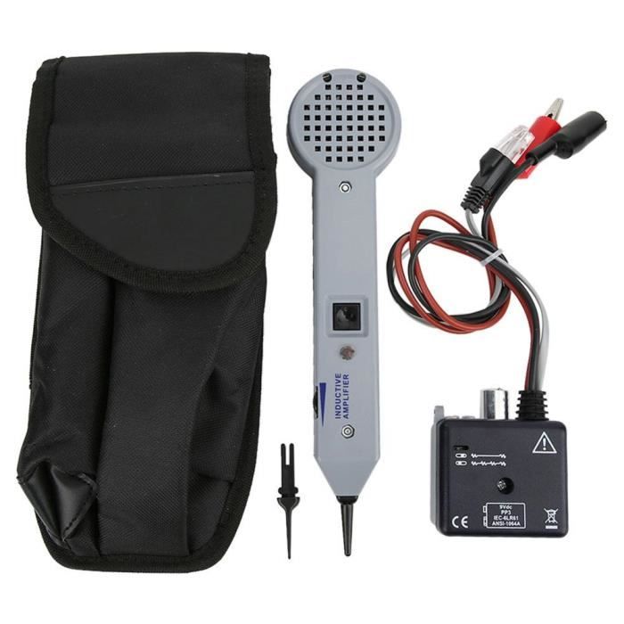Testeur de Circuit de Traçage de Fil 200EP Kit d'Amplificateur Inductif et de Sonde de Générateur de Tonalité de Haute Précisio