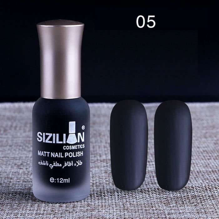 12ml mat mat vernis à ongles à séchage rapide durable nail art ongle mat vernis à ongles gel HM2147