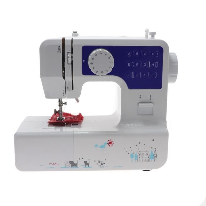 Machine à coudre électrique multifonction maison aiguille à coudre rapide vêtements sans fil tissu mini machine à coudre avec ensemb