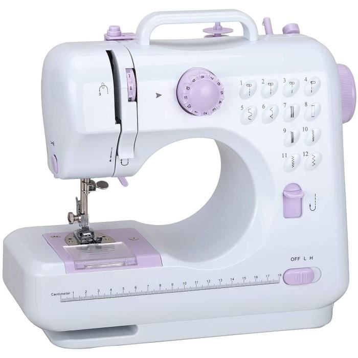Machine à Coudre pour débutants pour Les Adultes et Les Enfants, Mini Machine à Coudre Portable Multifonction