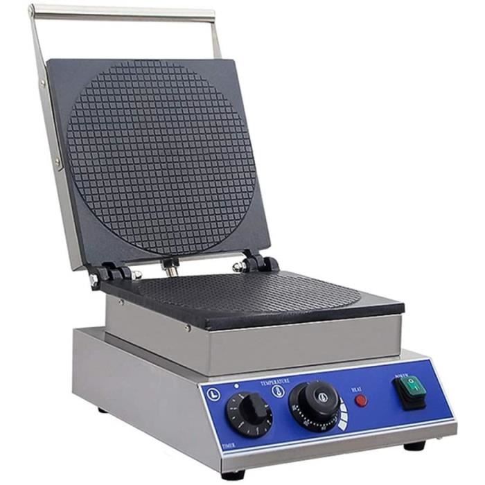 GAUFRIER SHBV Double gaufrier Commercial en Acier Inoxydable eacutelectrique antiadheacutesif Oeuf gaufrier Machine Maison Grill264