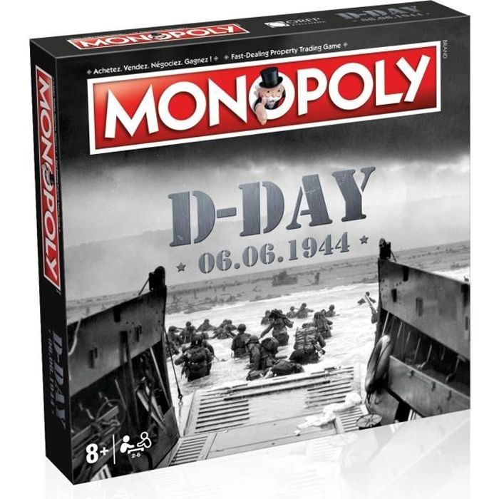 MONOPOLY - D-DAY - Jeu de societé - Version française