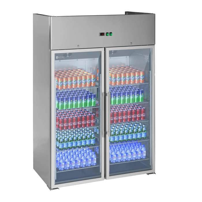 Réfrigérateur Pour La Gastronomie Industriel Porte En Verre 984L