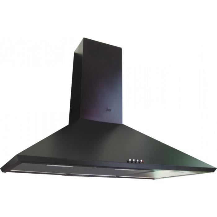 TEKA Hotte Décorative Murale DBB60-N Cristal Black