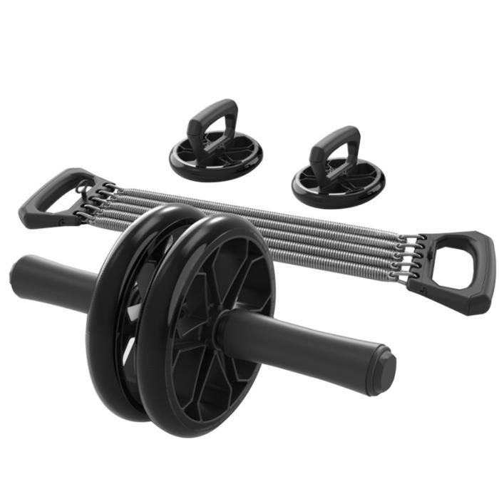 4 pièces utile Durable Fitness rouleau tension ceinture ventre roue pour femme homme APPAREIL ABDO - PLANCHE ABDO