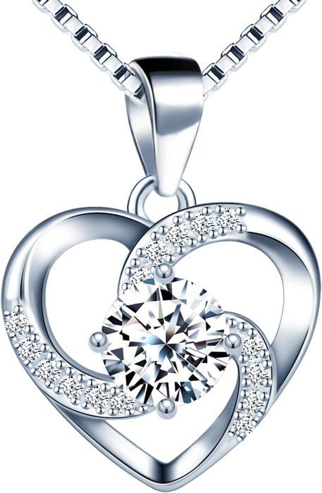 Infinite U Collana Elefante In Argento Sterling 925 – Ciondolo Con Zirconia Cubica – Gioiello Regalo Per Donna E Ragazza - 3