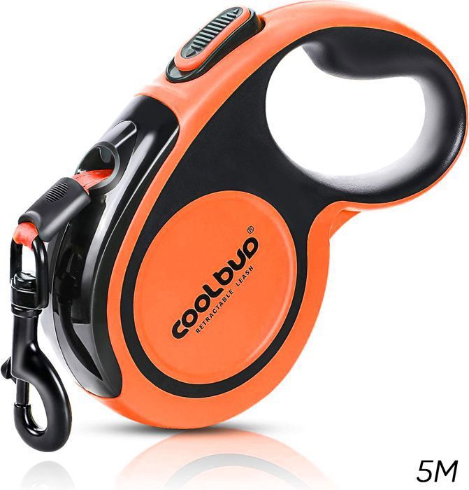 Laisse Rétractable De 8 M Pour Chiens De Taille Moyenne à Grande Pesant