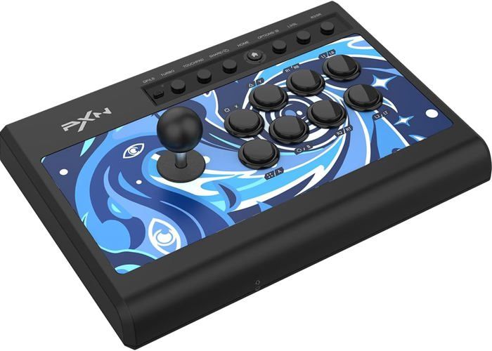 Bornes Arcade DIY Manette Arcade Joystick - Contrôleur Jeu Style Compétition 2/4/8 Way Manette Jeu Classique