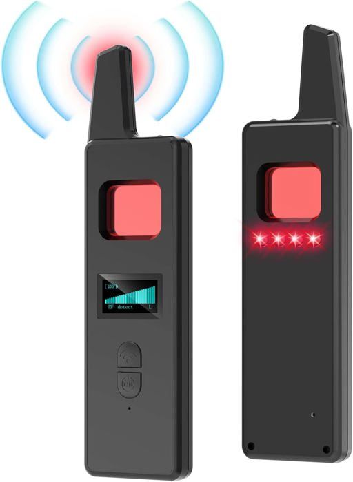 Détecteur De Caméra Espion Et GPS - Détecteur Multifonction Anti Espion RF Pour Maison, Hôtel, Bureau