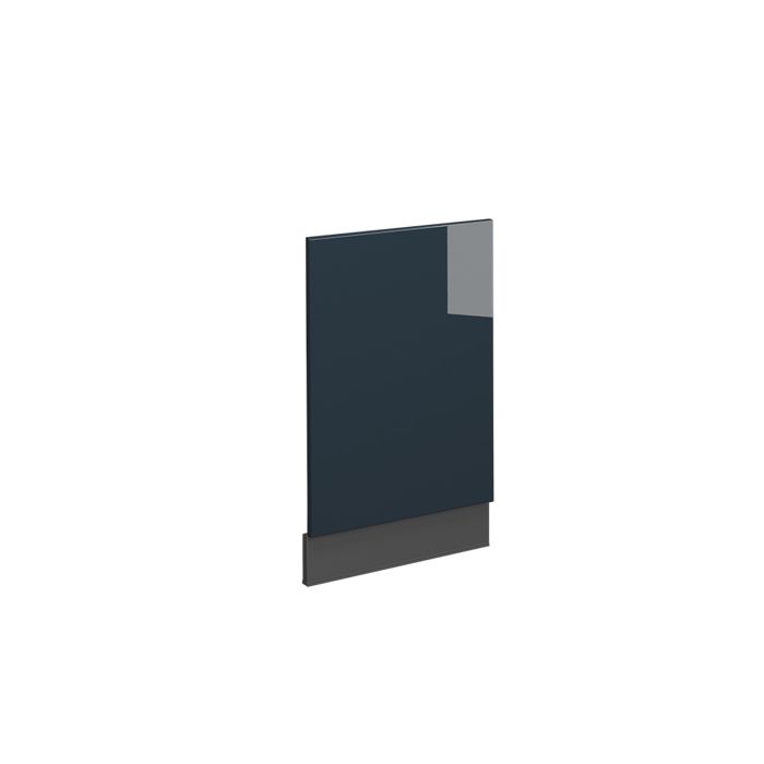 Façade Fame-Line 45cm sans PT Bleu foncé brillant/Anthracite Vicco 43695
