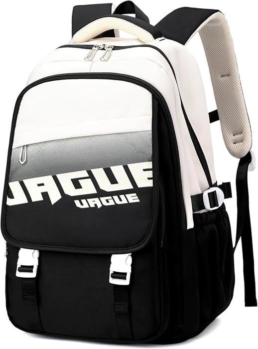 Sac à Dos Scolaire 46L Amythe - Imperméable, Pour Ordinateur 17,3", Bretelles Ergonomiques, Bandes Réfléchissantes, Ado Garçon/fille