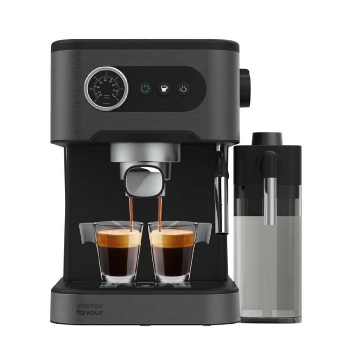 Machine à café - CECOTEC - Espresso 20 Pro Latte - 1350 W - 20 bars - 15 L - Noir - Cecotec