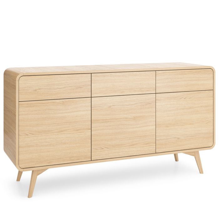 Buffet Komodee CORNWALL KOM2 Corps arrondi Chêne Chêne 39 x 160 x 84 cm Buffet Komodee CORNWALL KOM2 Corps arrondi Chêne Chêne 39 x 160 x 84 cm
