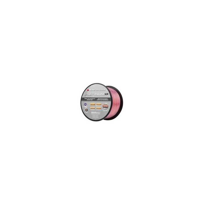 Câble pour haut-parleur MONSTER CABLE Platinum XP 5 m rose