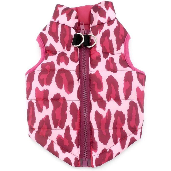 Manteau pour chien - Pull pour chienManteau chaud pour chien-Veste gilet et harnais - Petits chiens chiots et chats - Vêtements-L