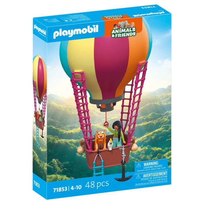 Playmobil | Animals & Friends | Voyage en Ballon | Jouets à partir de | Cadeau pour Enfants | Développe la créativité & 'imagination | Ballon comme décoration à Suspendre | 71853 - vue 2