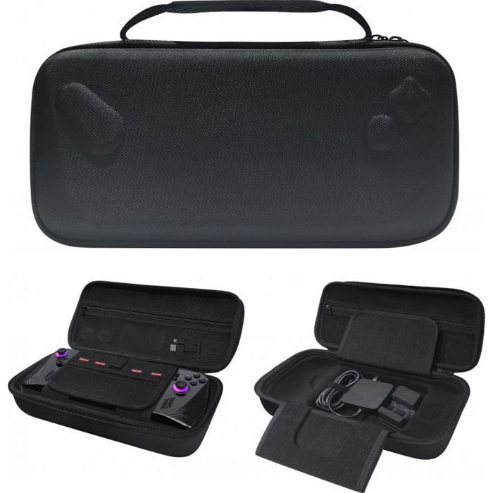 Housse de protection - JYS - SB9324 - Compatible ASUS ROG Ally (RAX011) - Noir - Étui de transport