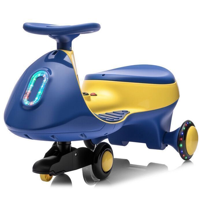 Voiture Électrique - LALAHO - WH602 - Batterie 12V 45Ah - Bluetooth - Rotation 360° & Roues LED