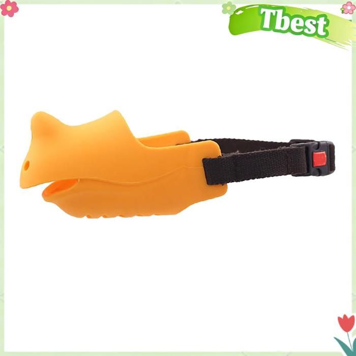 Tbest Couverture de bouche de chien Couvre-bouche animalerie soin Jaune L (circonférence de la bouche 16-18 cm / 6 3-7 1 pouces) Tbest Couverture de bouche de chien Couvre-bouche animalerie soin Jaune L (circonférence de la bouche 16-18 cm / 6 3-7 1 pouces)