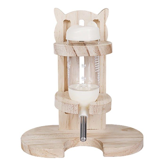 Distributeur deau pour Petits Animaux Hamster Distributeur Bouteille Hamsters Gourde pour Hamster avec Support P FONTAINE A EAU