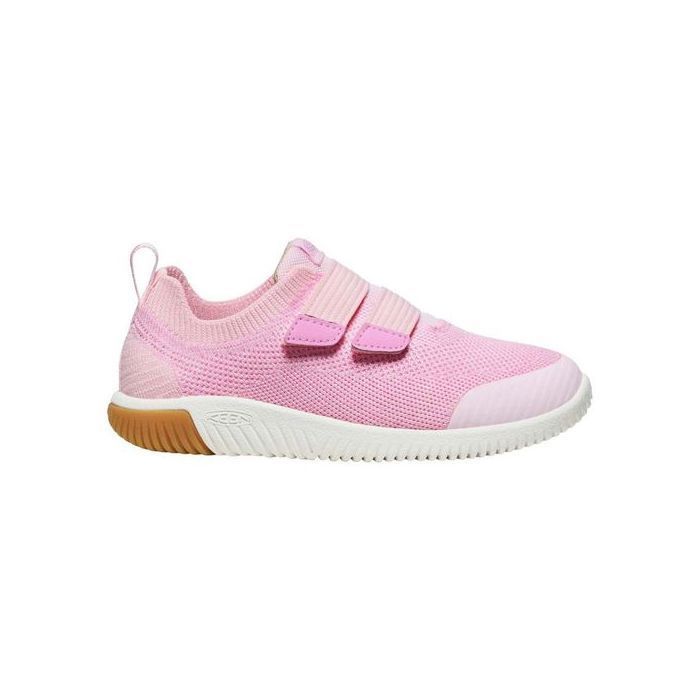 Baskets Keen NX Knit DS pour filles sportives urbaines à scratch roses