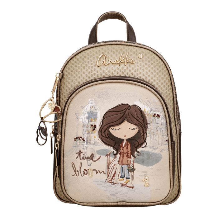 Sac à dos de loisirs - ANEKKE - Tulip Backpack Multicolor 350907 - Multicolore - 24x30x12 cm - Pendentif logo Sac à dos de loisirs - ANEKKE - Tulip Backpack Multicolor 350907 - Multicolore - 24x30x12 cm - Pendentif logo