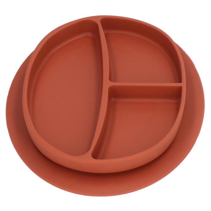 Assiette pour bébé - VGEBY - Ventouse en silicone - Sûre et durable Assiette pour bébé - VGEBY - Ventouse en silicone - Sûre et durable