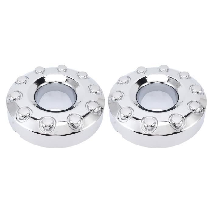 Jeu De 4 Capuchons Centraux De Roue HAMANN Pour HM2, PG2, PG3 - Brossé/Transparent