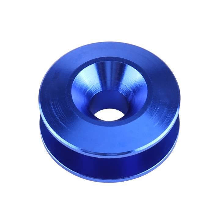 Kit 20 Rondelles Et Boulons Pare-chocs Aluminium - Bleu/Noir/Rouge - Universel